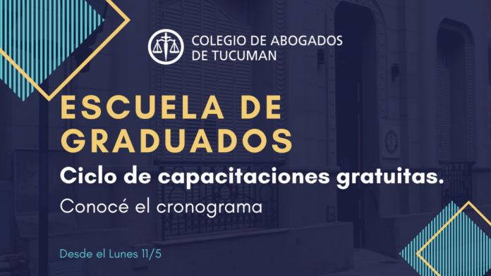 Escuela de graduados colegio de abogados tucuman